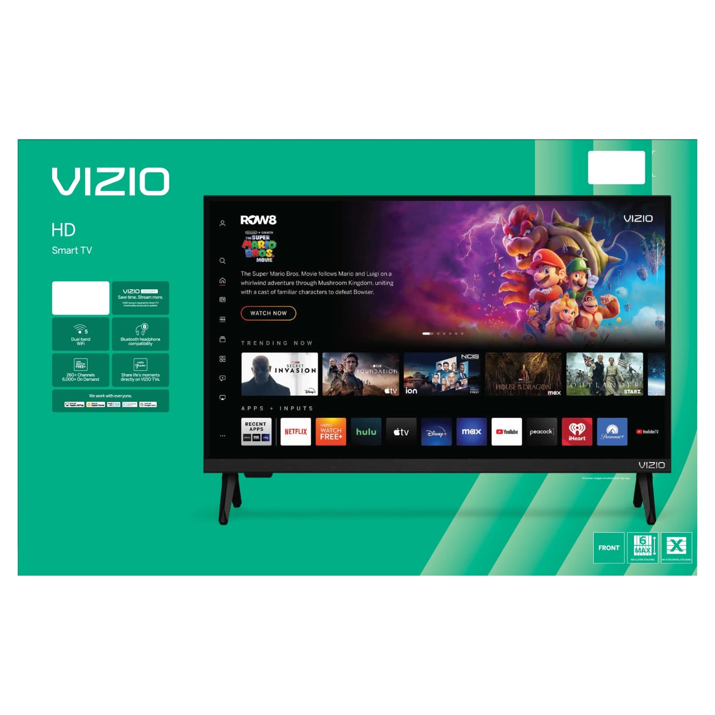 24” Class HD 720P LED Smart TV (VHD24M-08)