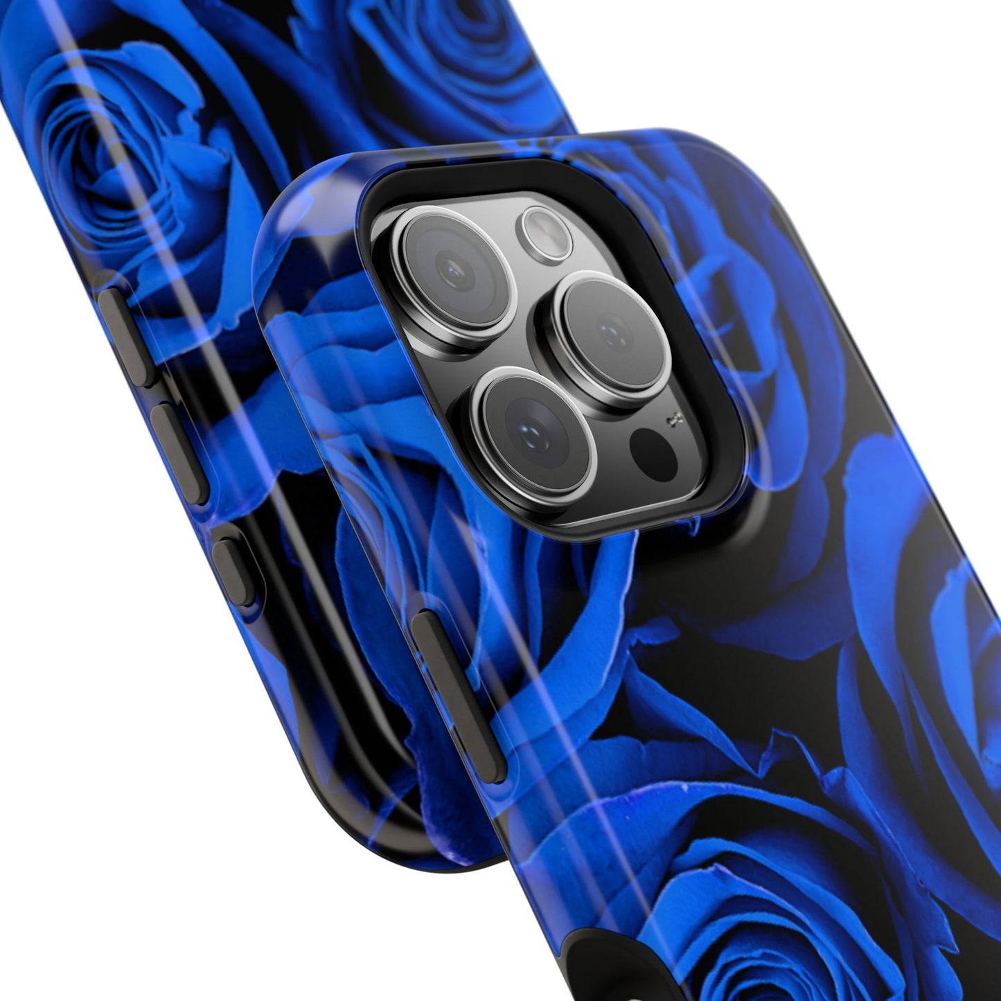 Impact-Resistant Phone Case – Midnight Bloom