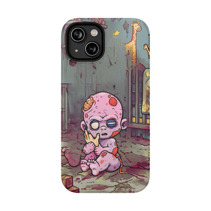 Zombie Baby Phone Case — Cute Creepy Impact-Resistant iPhone Case