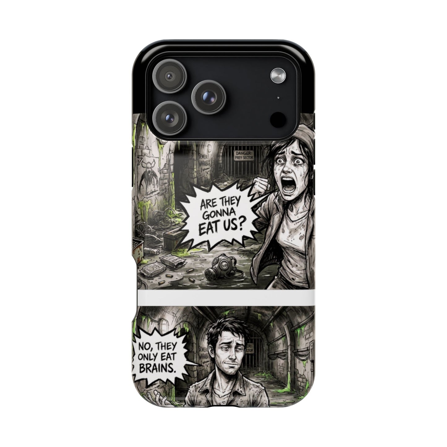 Wireless-Charging Compatible Case – Brains Only