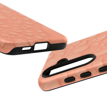 Protective Phone Case – Apricot Rain