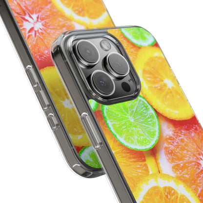 Clear Phone Case – Sunkissed Citrus