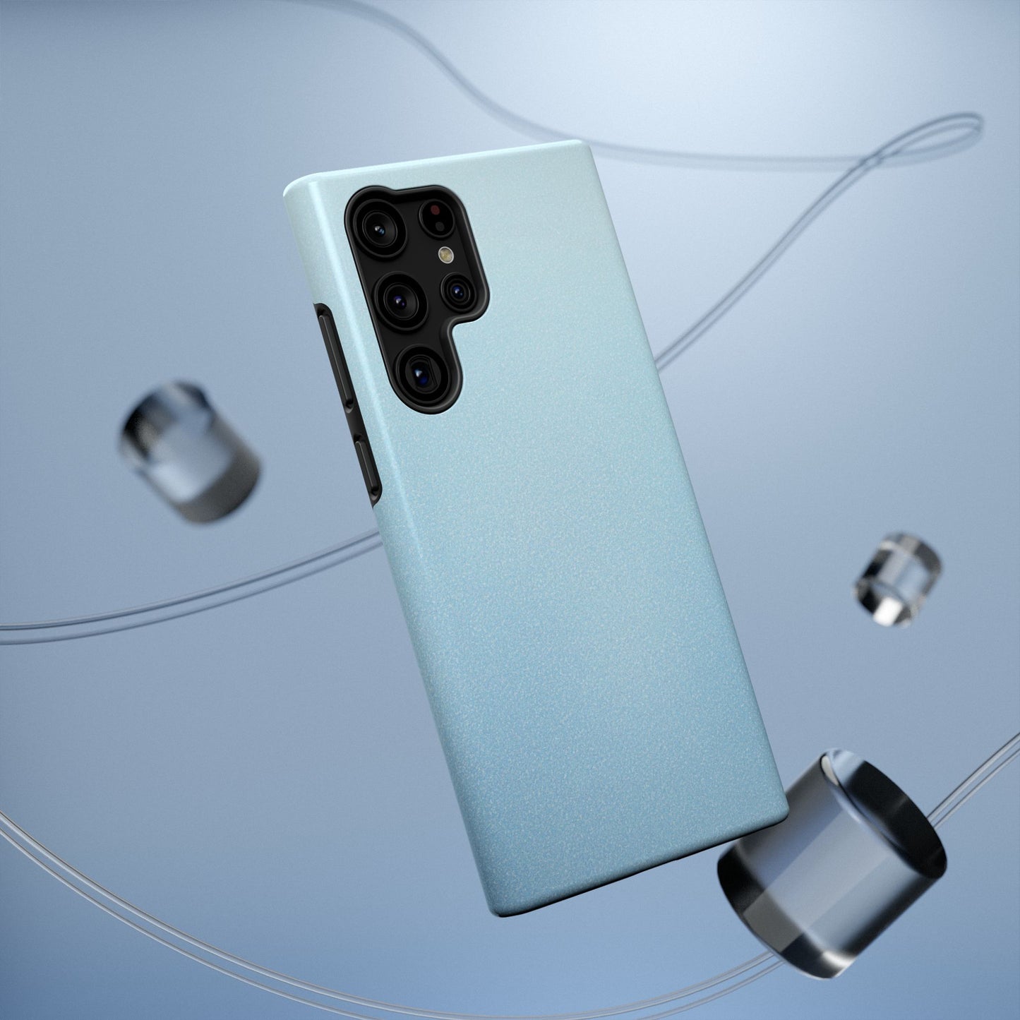 Impact-Resistant Phone Case – Blue Whisper