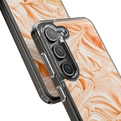 Clear Phone Case – Peach Sorbet