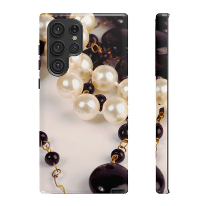 Protective Phone Case – Noir Pearl