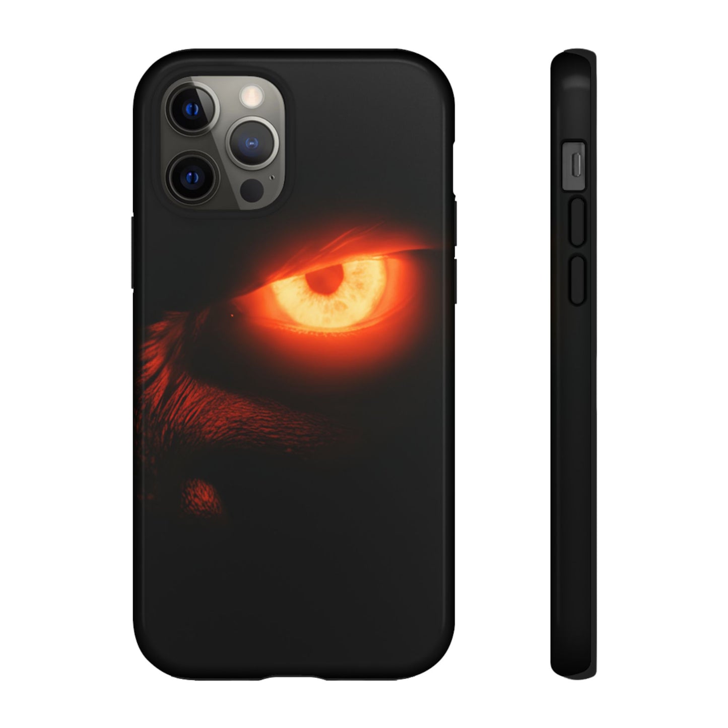 Protective Phone Case – Blazing Monster Eyes