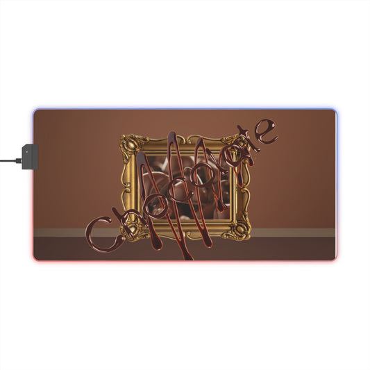LED Desk Mat – Chocolate Truffle