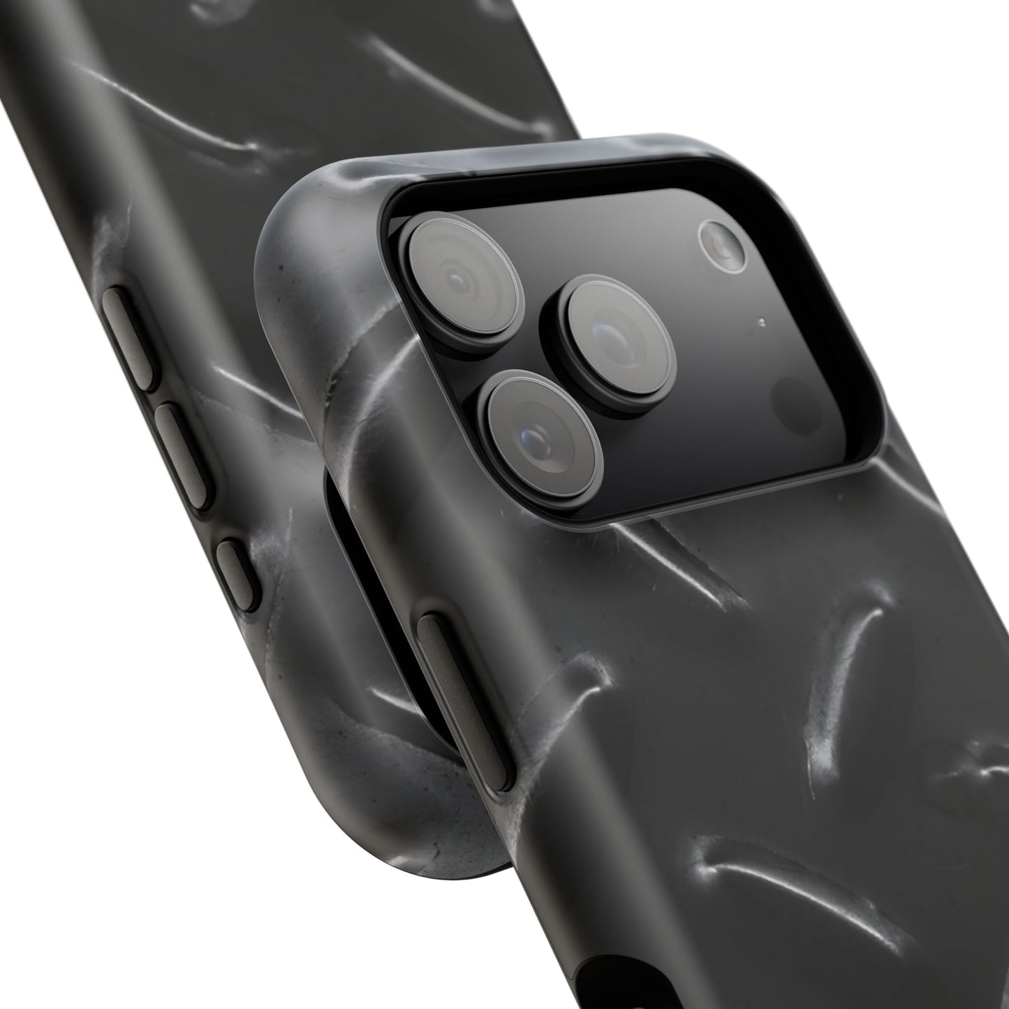 Impact-Resistant Phone Case – Blackout Plate