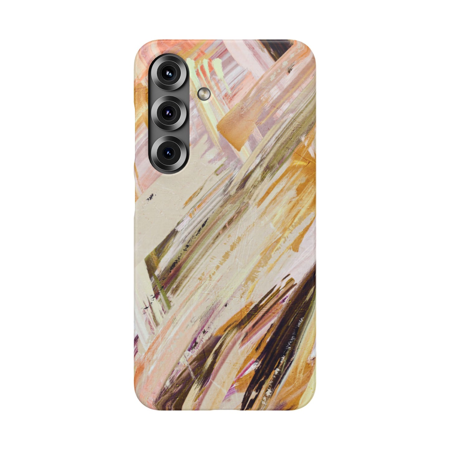 Snap Phone Case – Brush & Bronze