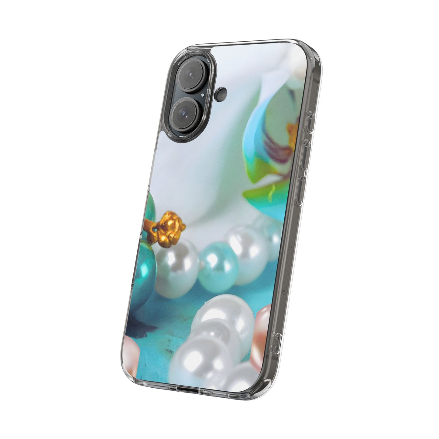 Clear Phone Case – Mermaid's Pearl