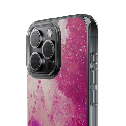 Clear Phone Case – Spilled Wine