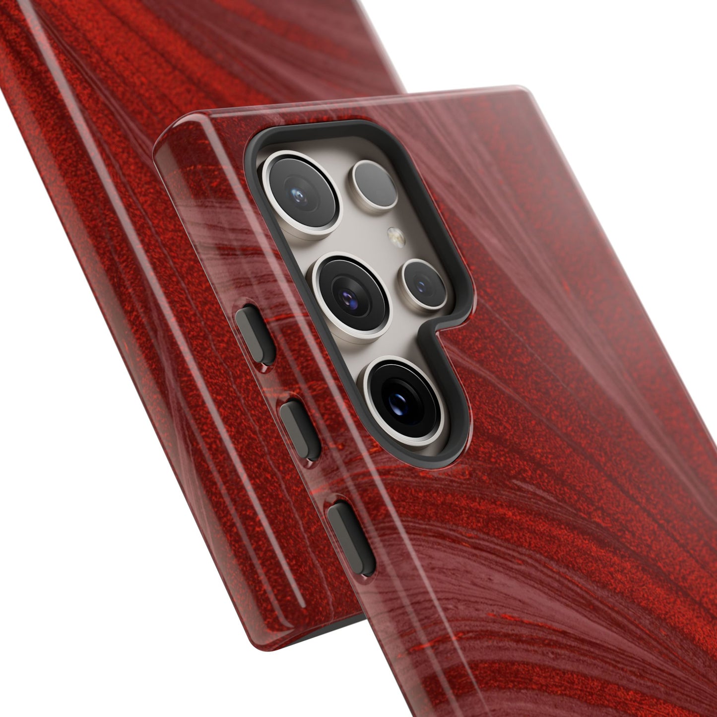 Protective Phone Case – Crimson Current