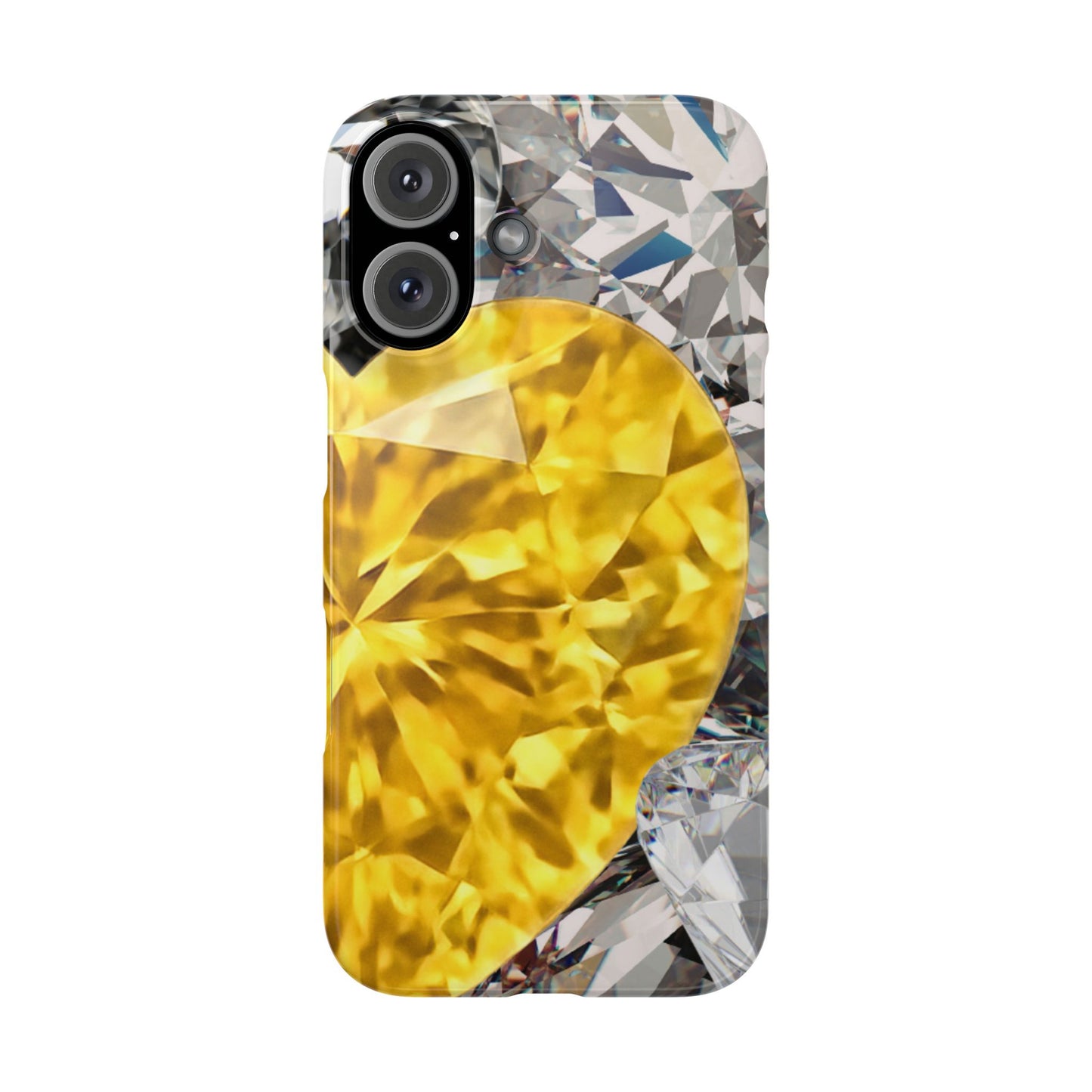 Slim Phone Case – Heart of Gold