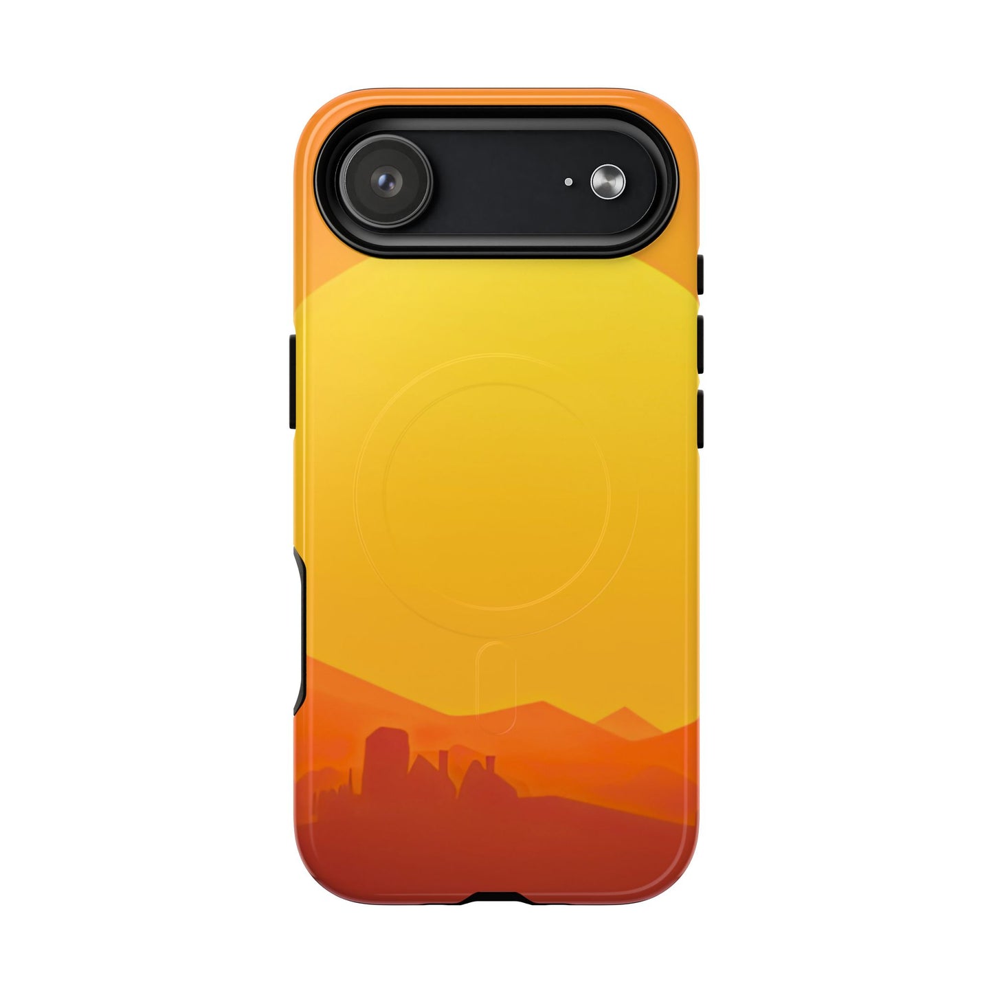 Protective Magnetic Phone Case — Desert Sunrise