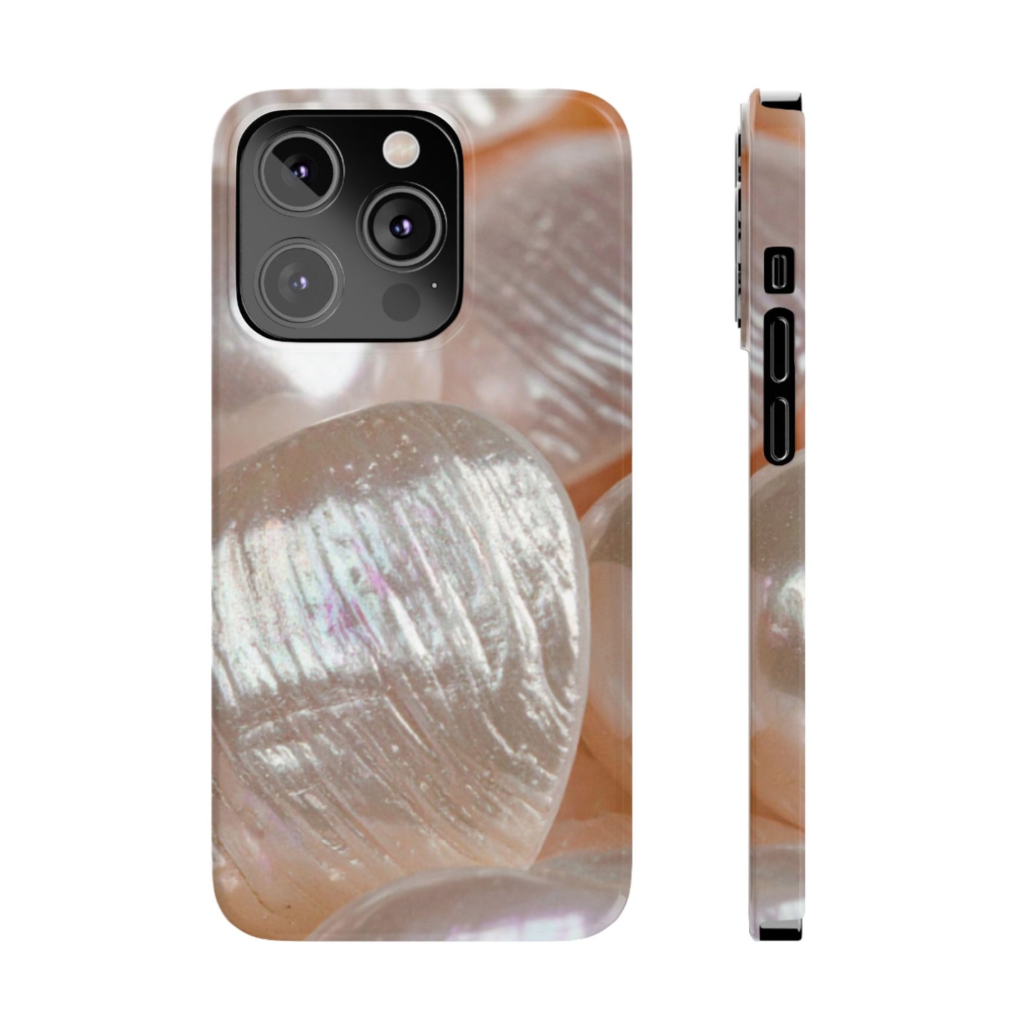 Slim Phone Case – Blush Pearl