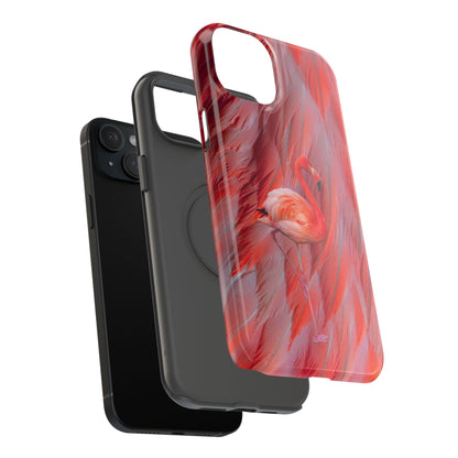 Impact-Resistant Phone Case – Scarlet Plume