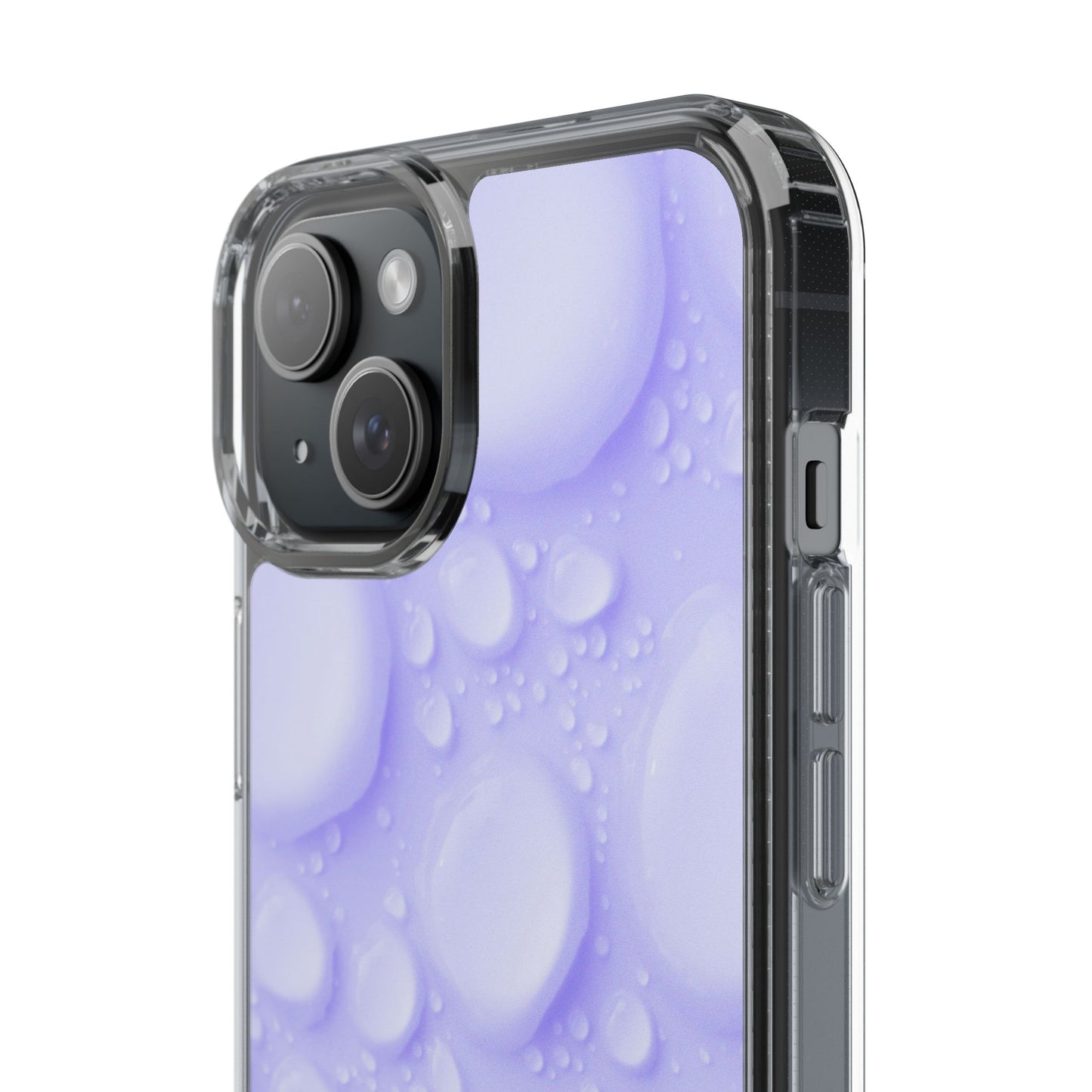 Clear Phone Case – Lilac Dew