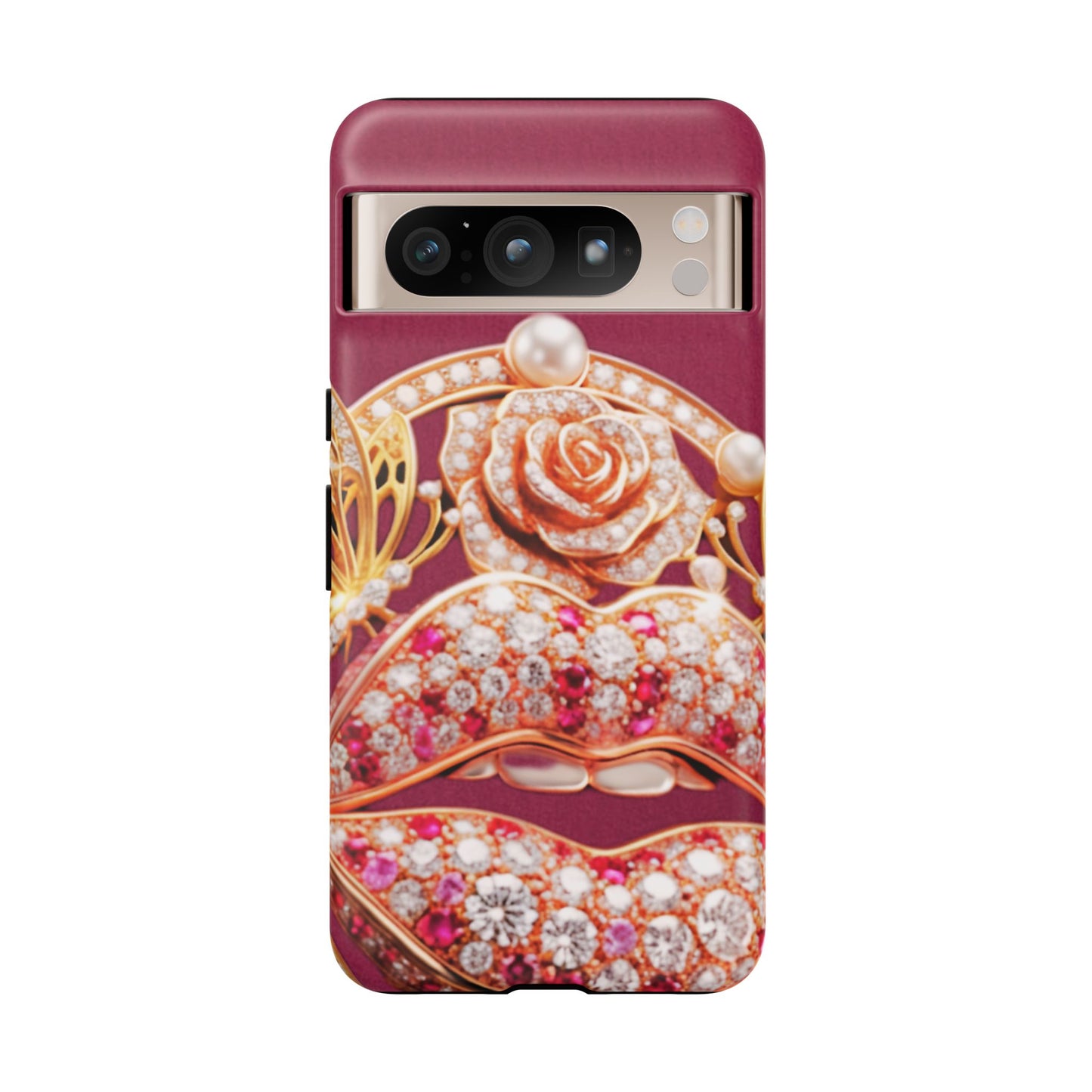 Protective Phone Case – Kiss of Gold