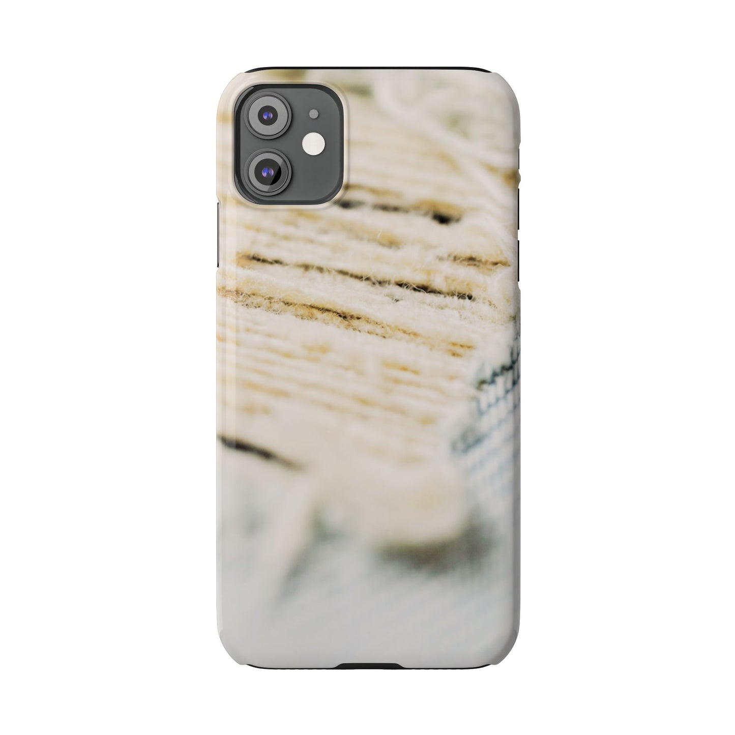 Slim Phone Case – Woven Warmth
