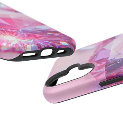 Impact-Resistant Phone Case – Pink Ice