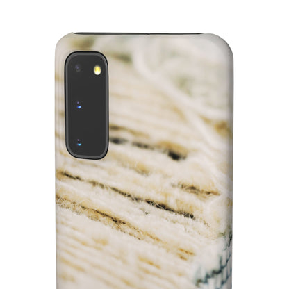 Snap Phone Case – Woven Warmth