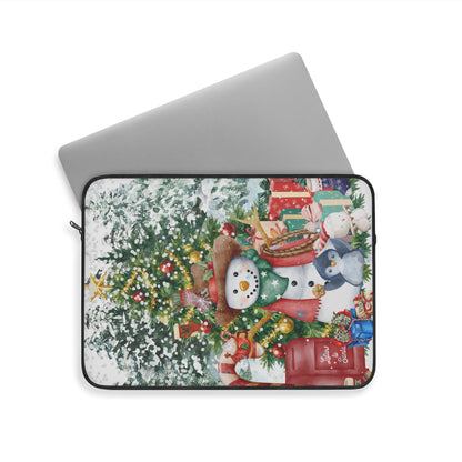 Slim Neoprene Laptop Sleeve – Christmas Came to Town