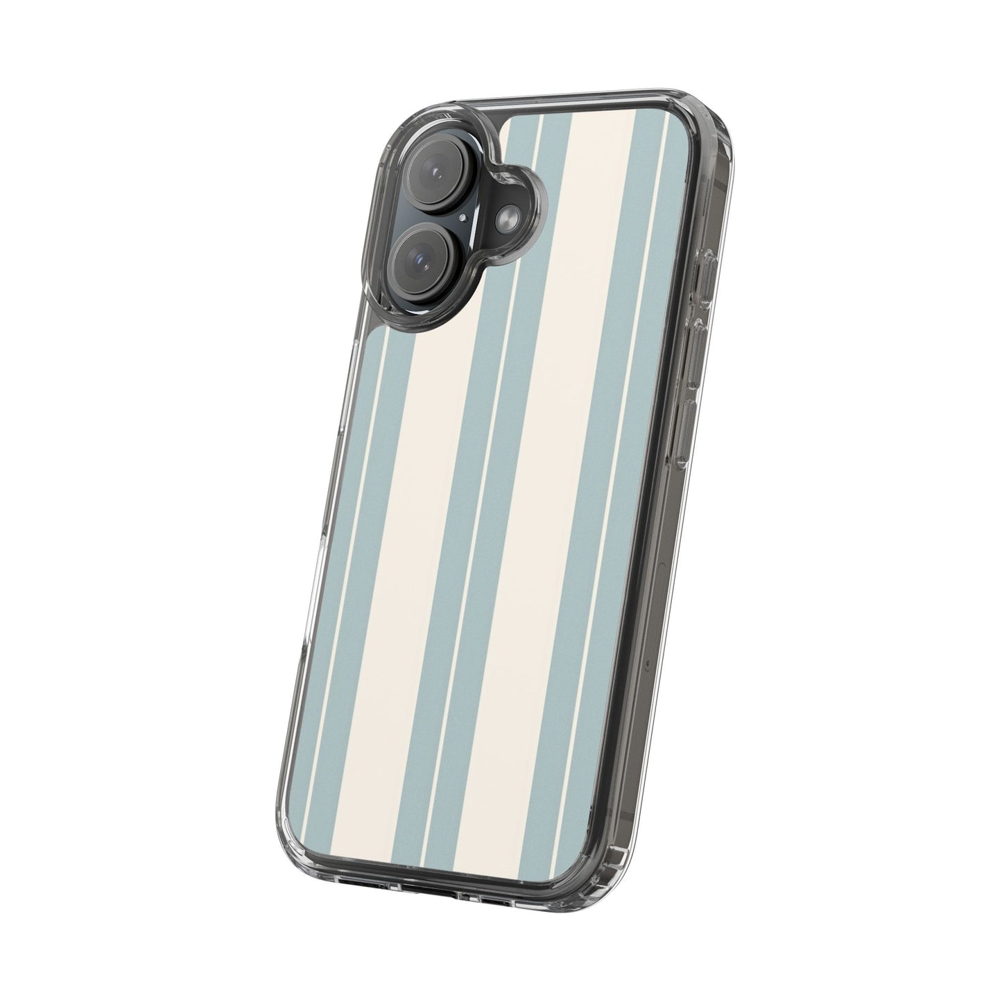 Clear Phone Case – Coastal Stripe