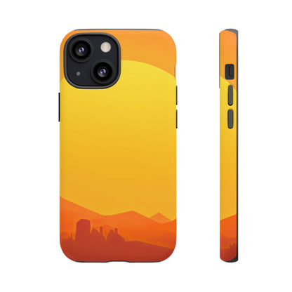 Protective Phone Case – Desert Sunrise