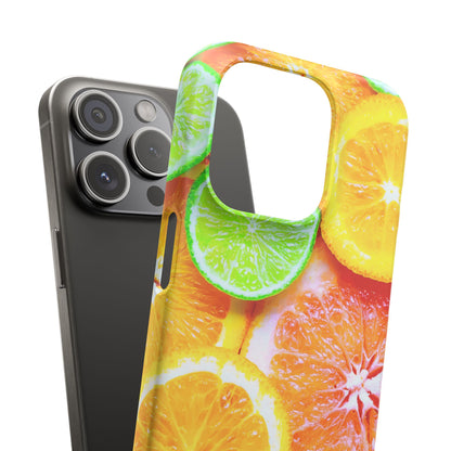 Snap Phone Case – Sunkissed Citrus