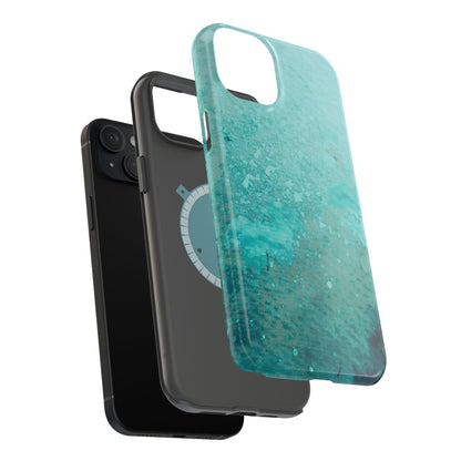 Wireless-Charging Compatible Case – Sea Glass