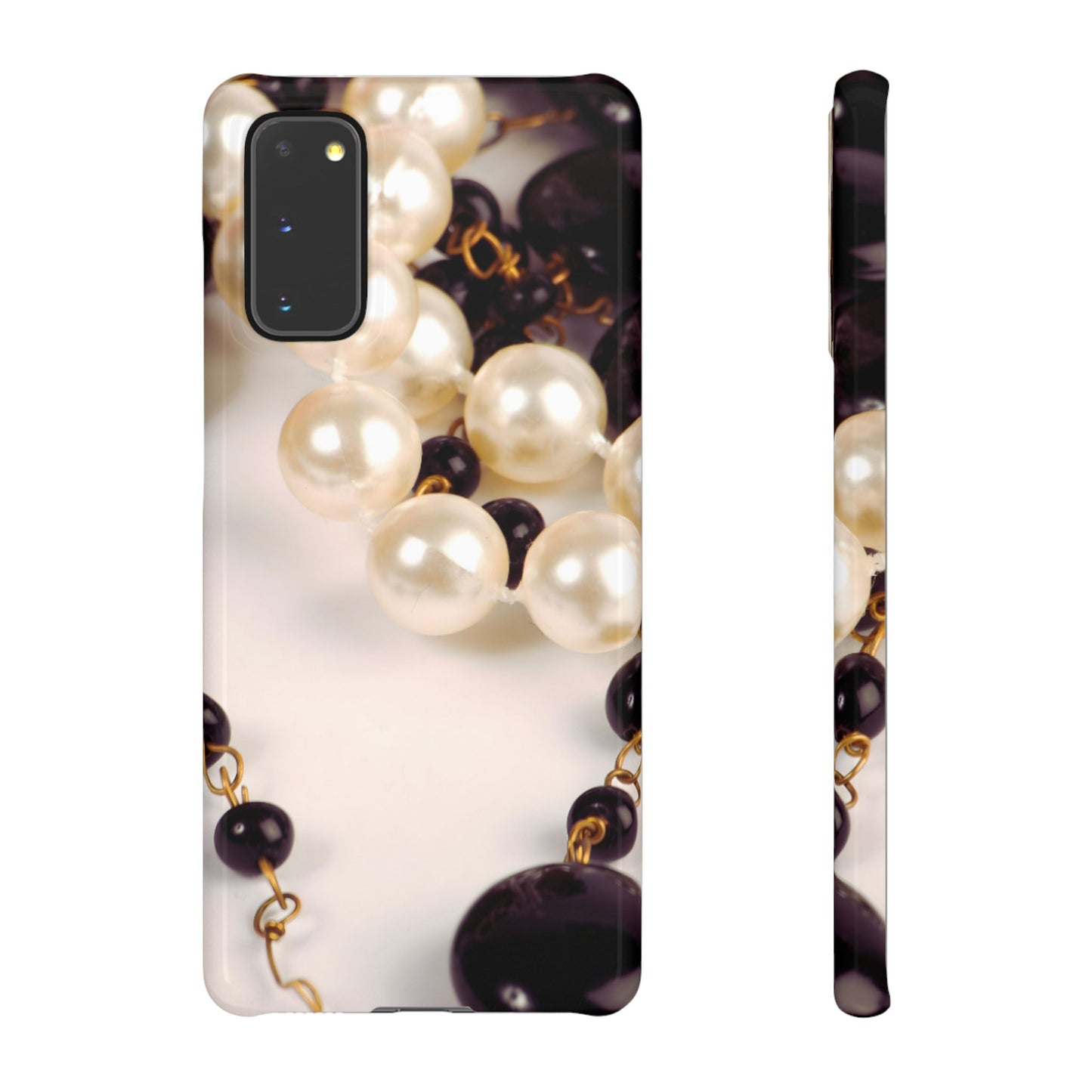 Snap Phone Case – Noir Pearl