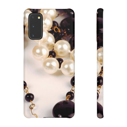 Snap Phone Case – Noir Pearl