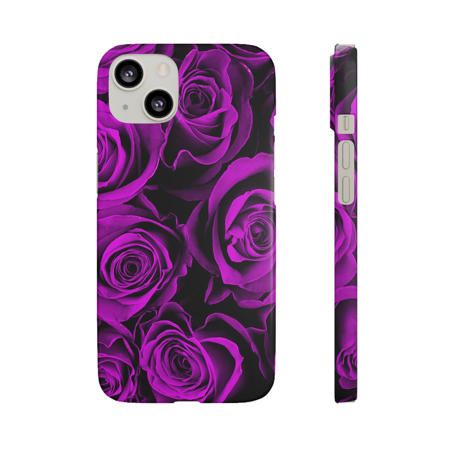 Snap Phone Case – Amethyst Roses