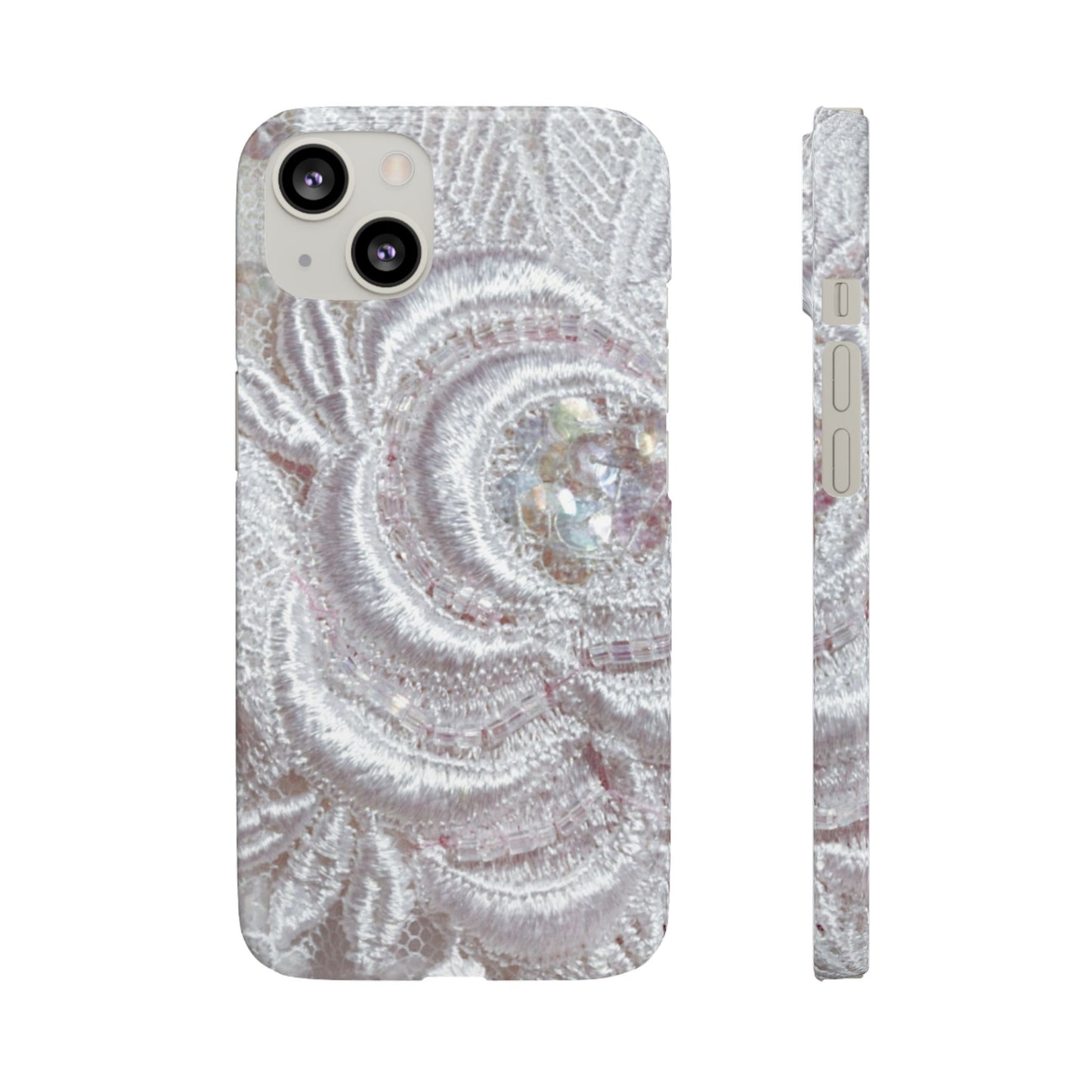 Snap Phone Case – Lace Veil