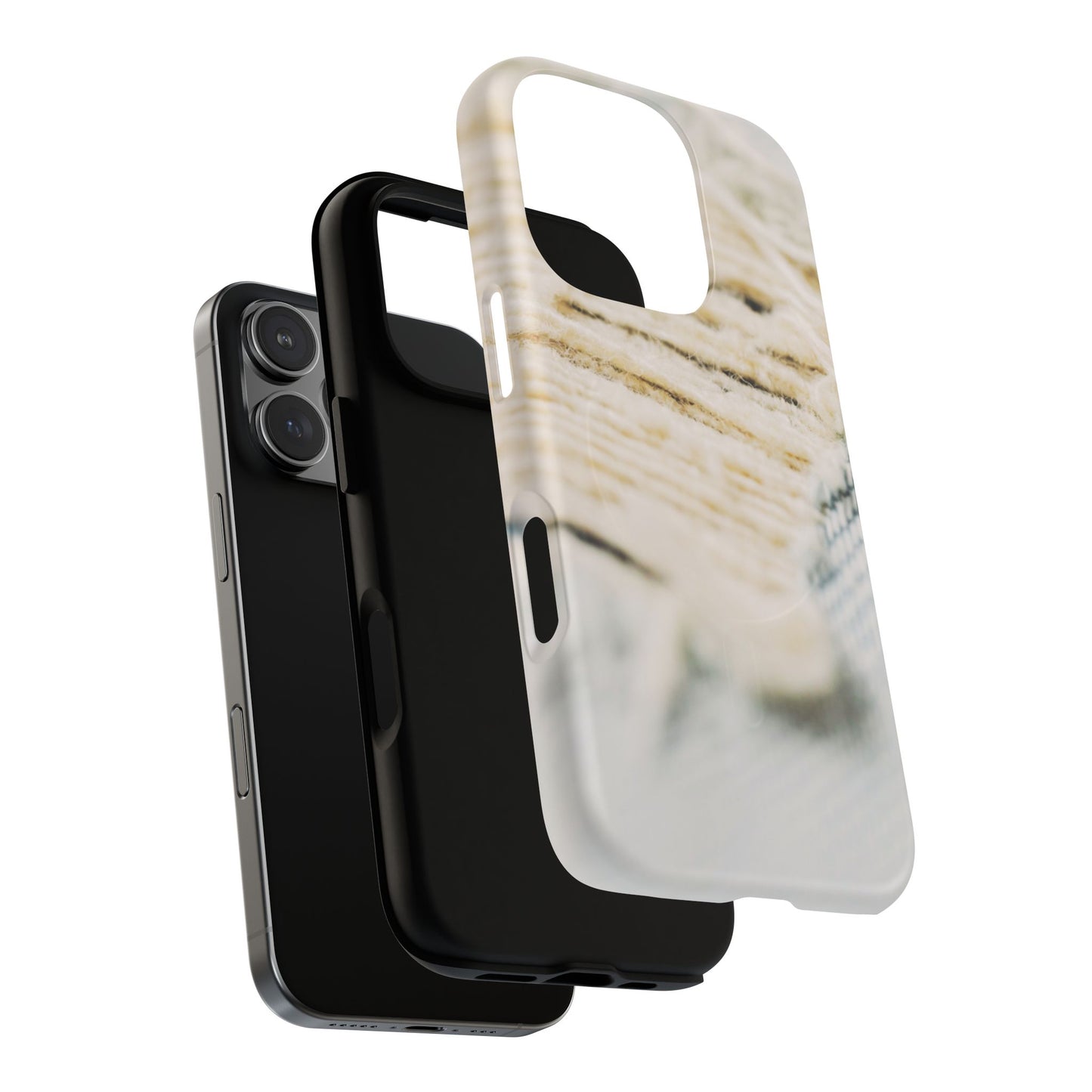 Protective Magnetic Phone Case – Woven Warmth