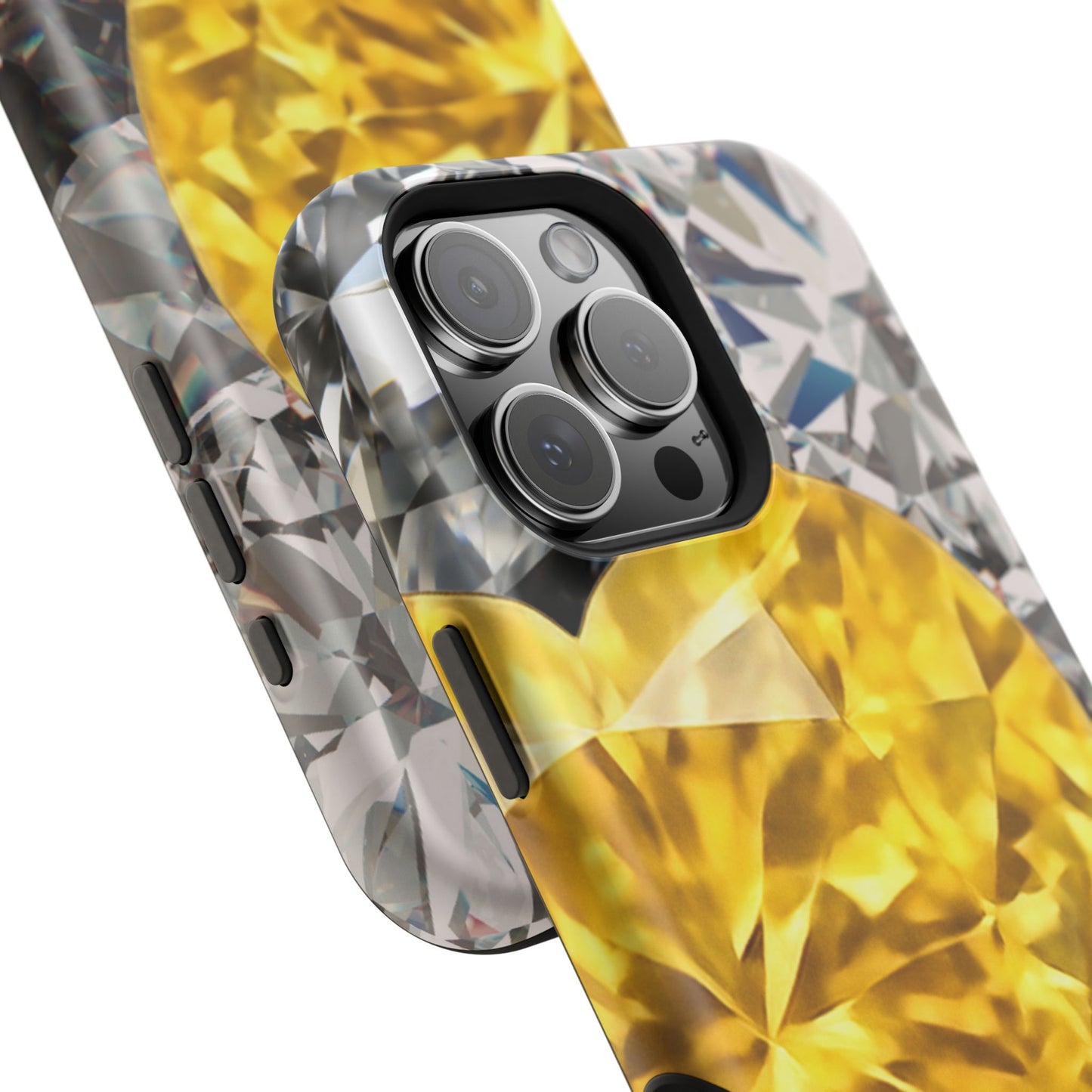 Wireless-Charging Compatible Case – Heart of Gold