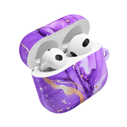 Wireless Earbud Case Cover – Gilded Violet