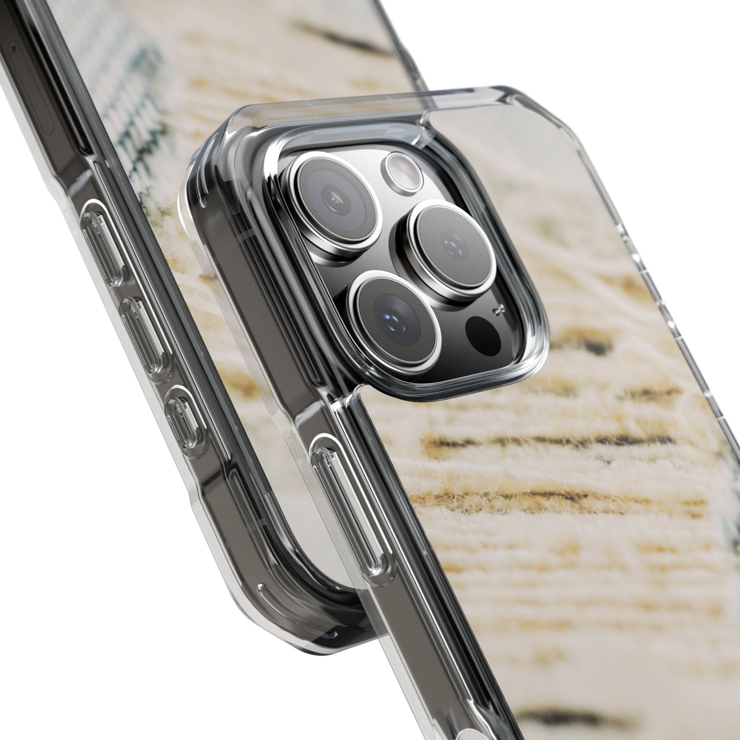 Clear Magnetic Phone Case – Woven Warmth