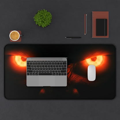 Neoprene Desk Mat – Blazing Monster Eyes