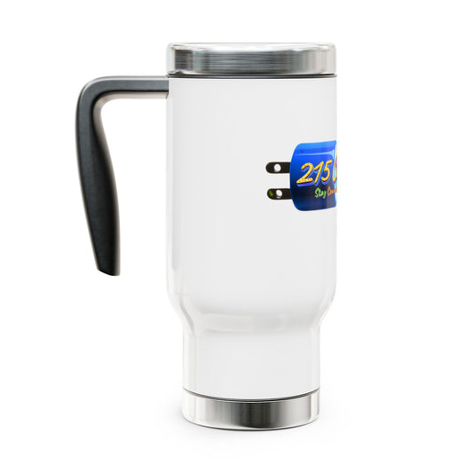 215 Connected Stainless Steel Travel Mug – Spill-Resistant Sips for On-the-Go