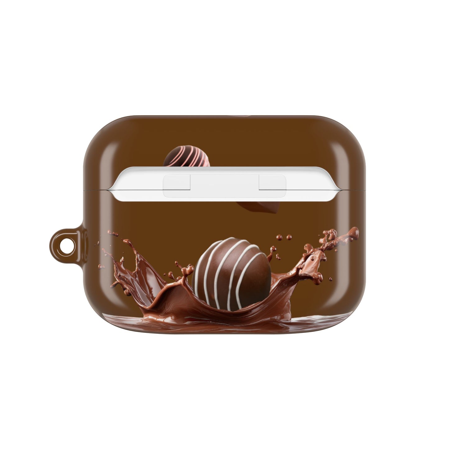 Wireless Earbud Case Cover – Chocolate Truffle