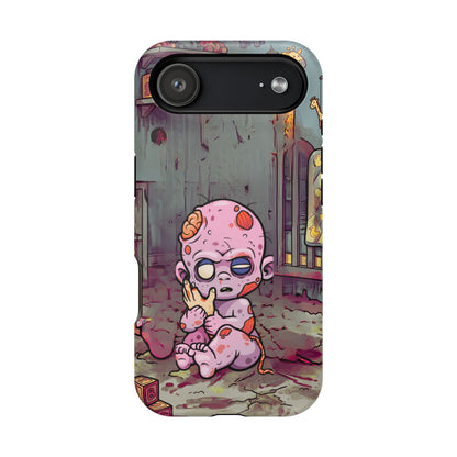 Zombie Baby Phone Case — Cute Creepy Impact-Resistant iPhone Case