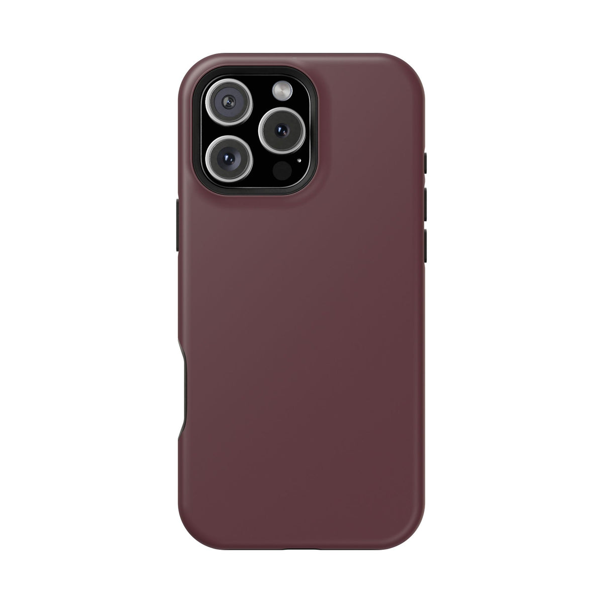 Wireless-Charging Compatible Case – Mulled Wine – Compatible with iPhone 13–17 & Samsung Galaxy S25–S26 Series