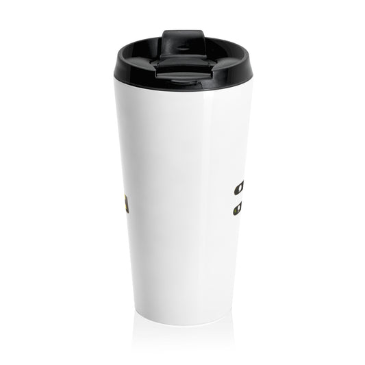 Stainless Steel Travel Mug – 215 Connected Cable Logo
