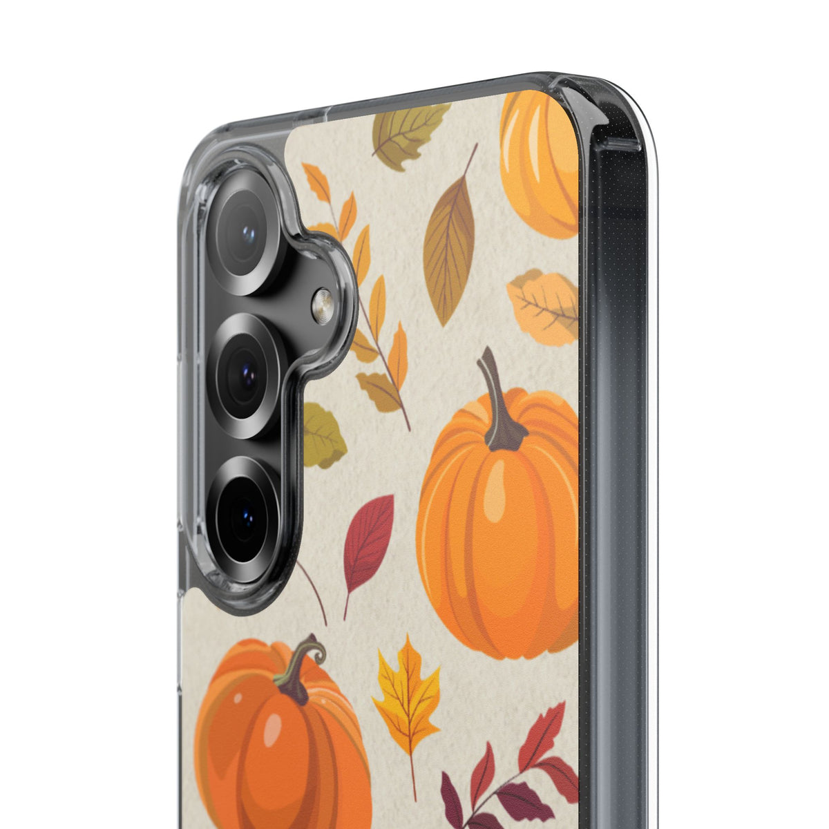 Clear Phone Case – Falling for Pumpkin