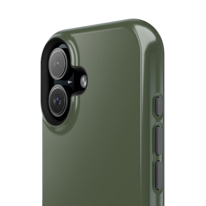 Impact-Resistant Phone Case — Military Green Protective Shockproof Cover