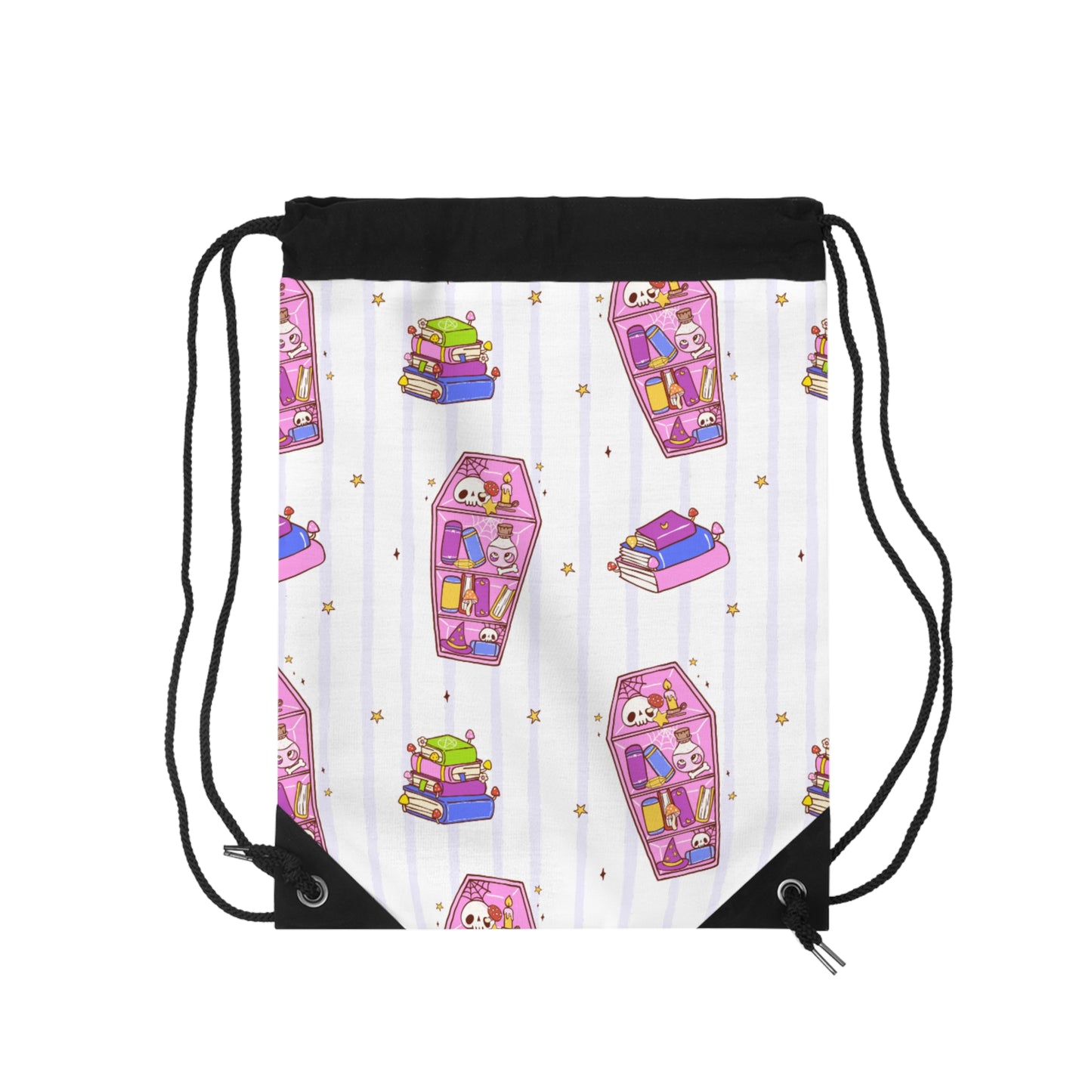 Drawstring Bag – Booked to Death