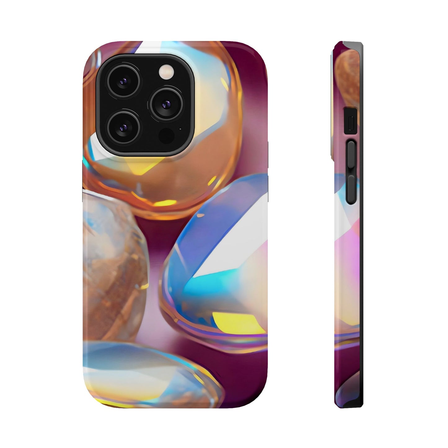 Wireless-Charging Compatible Case – Glass Candy