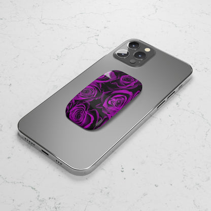 Phone Grip – Amethyst Roses