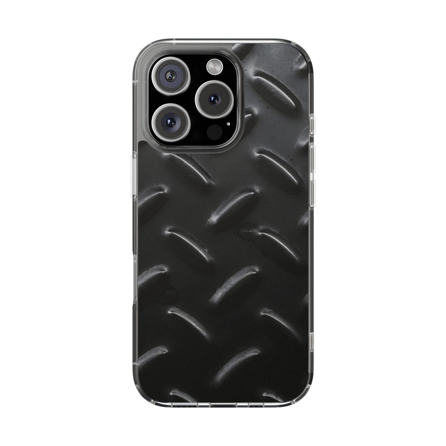 Clear Phone Case – Blackout Plate